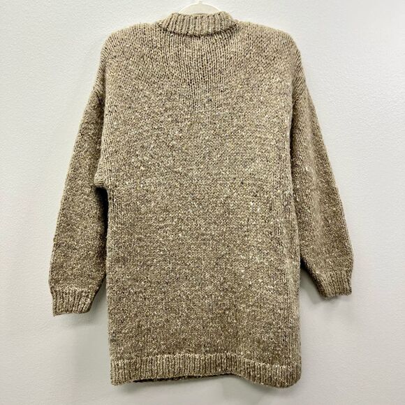 Vintage Express Tricot Handknitted Wool/Rabbit Hair Polar Bear Sweater Size M - Picture 5 of 6